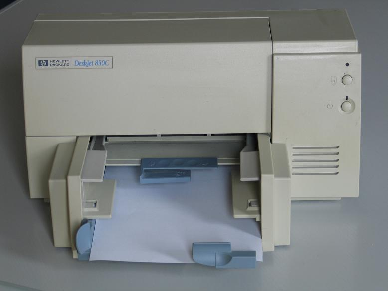 DeskJet 850c printer