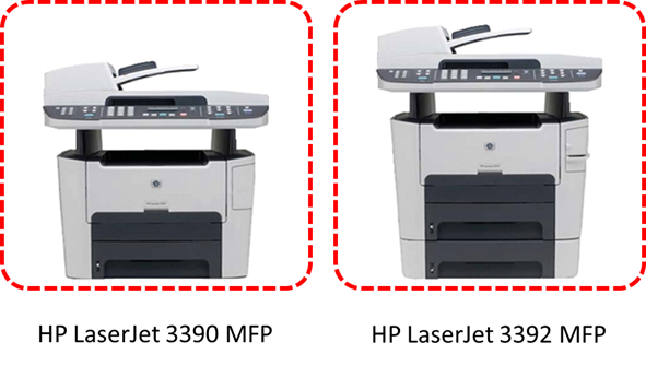 HP LJ3390 printer