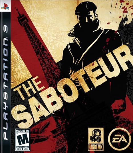 The Saboteur For PlayStation 3 PS3 Game Only 3E
