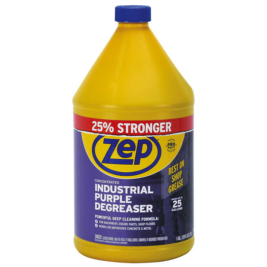 Zep Industrial Purple Degreaser and Cleaner Concentrate, 128 oz