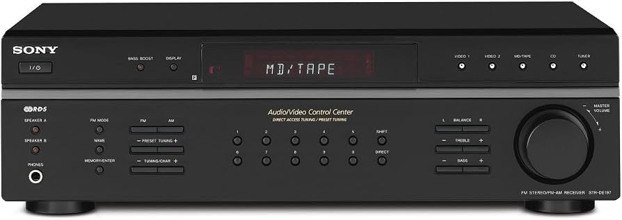 Sony STR-DE197 AV Receiver Black