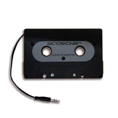 Scosche - Universal Cassette Adapter With 3.5mm Input 4ft
