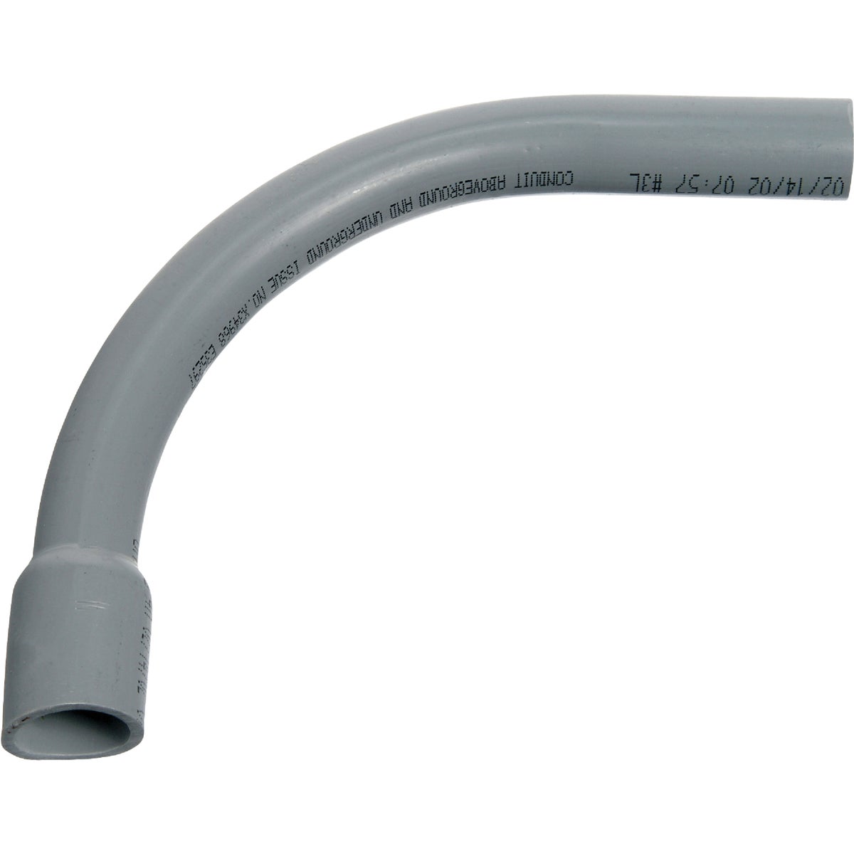 Carlon ELB90-150 Elbow, 1-1/2 in, Belled, Gray 7 Pack