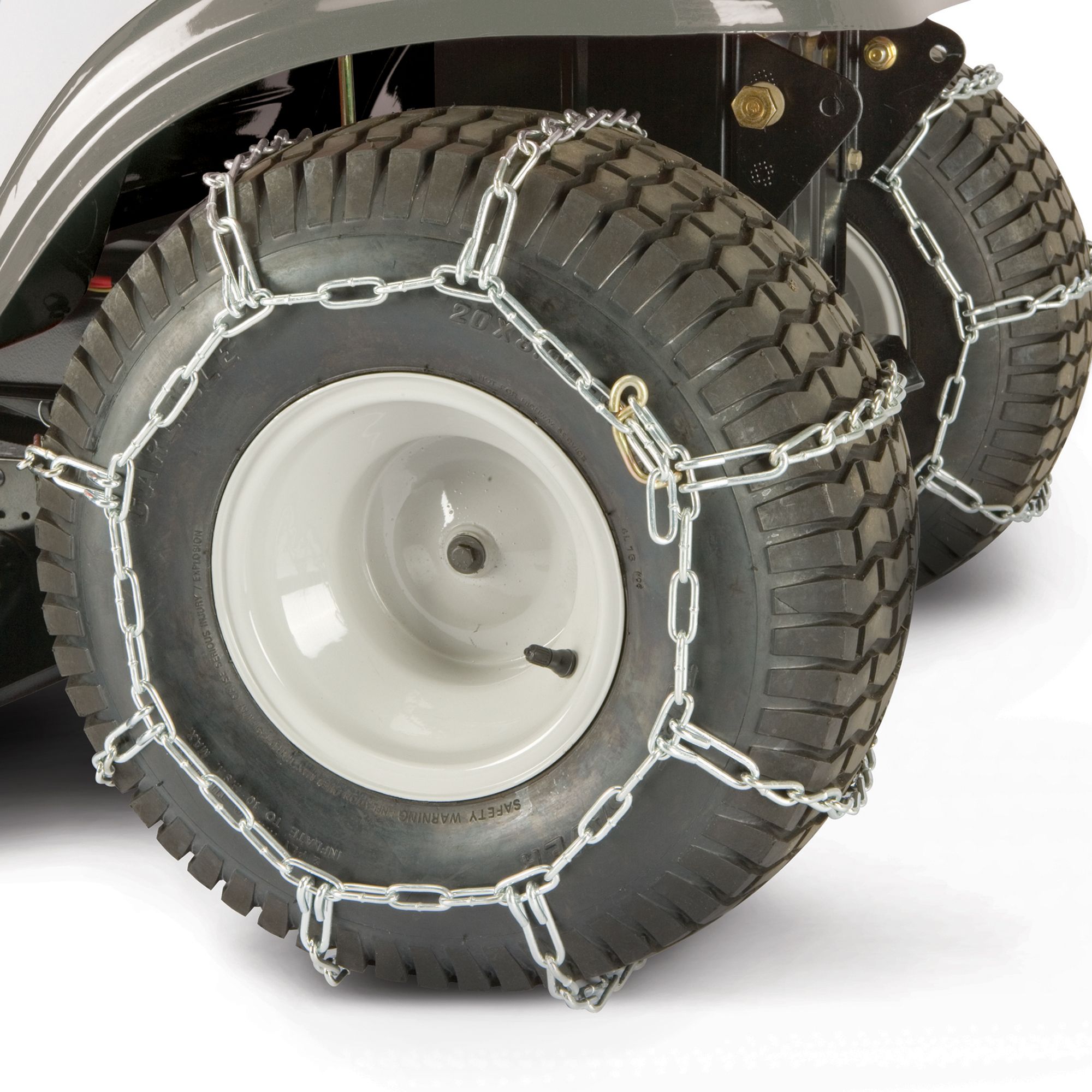 Arnold Tractor Tire Chains for 20 in. x 10 in. Wheels (Set of 2)