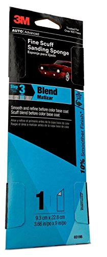 3M AUTO | ADVANCED FINE SCUFF SANDING SPONGE | 3-STEP BLEND | Sm