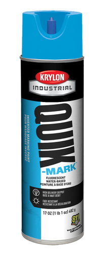 Waterbased Inverted Spray Paint Flo Blue 3620  20 oz