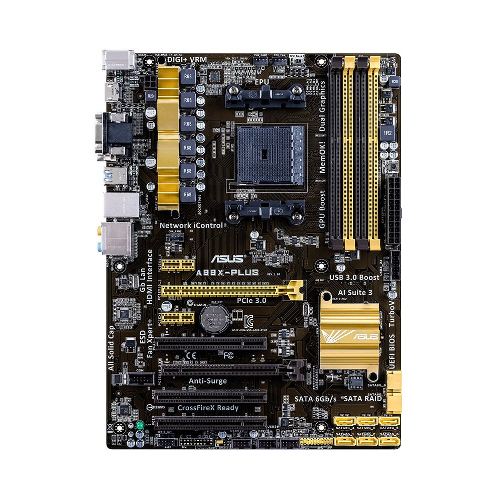 ASUS ATX DDR3 2400 Motherboards A88X-Plus