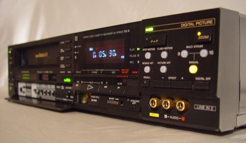 SONY Digital SuperBeta SL-HF860D Betamax VCR