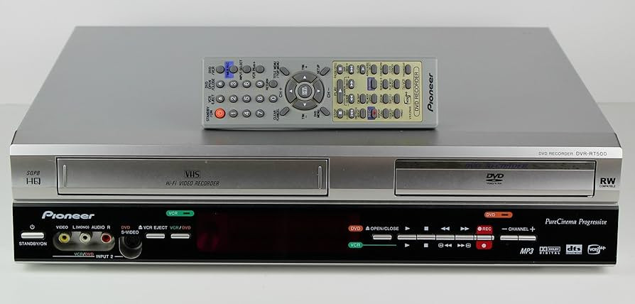 Pioneer DVR-RT500S VCR/DVD Recorder