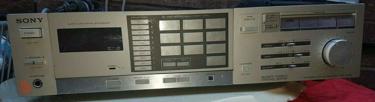Sony STR-VX350 Vintage Audio Video Receiver (1983)