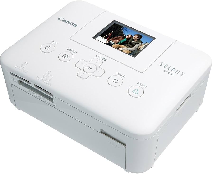 Canon SELPHY CP800 White Compact Photo Printer (4595B001)