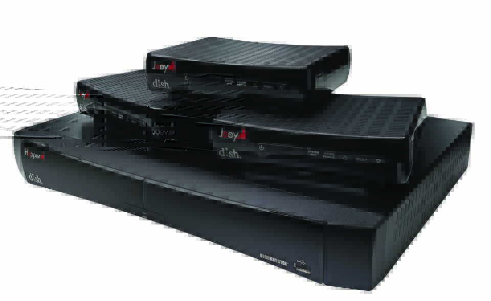 DISH NETWORK HOPPER WITH SLING (2 TB) DVR WITH SUPER JOEY / JOEY