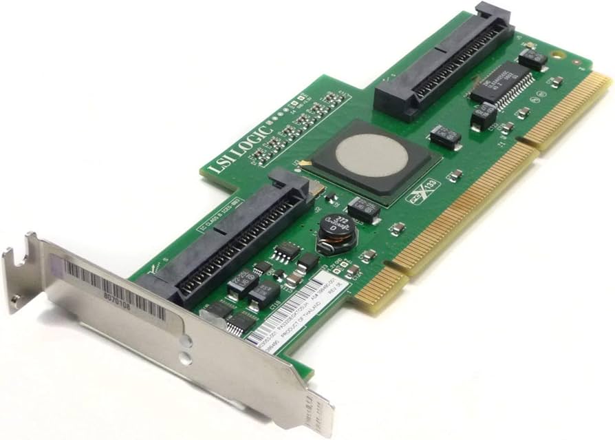 HP LSI SAS3080X-HP PCI-X 8 Port SAS SATA RAID Controller Card L3-00082-03G 43523