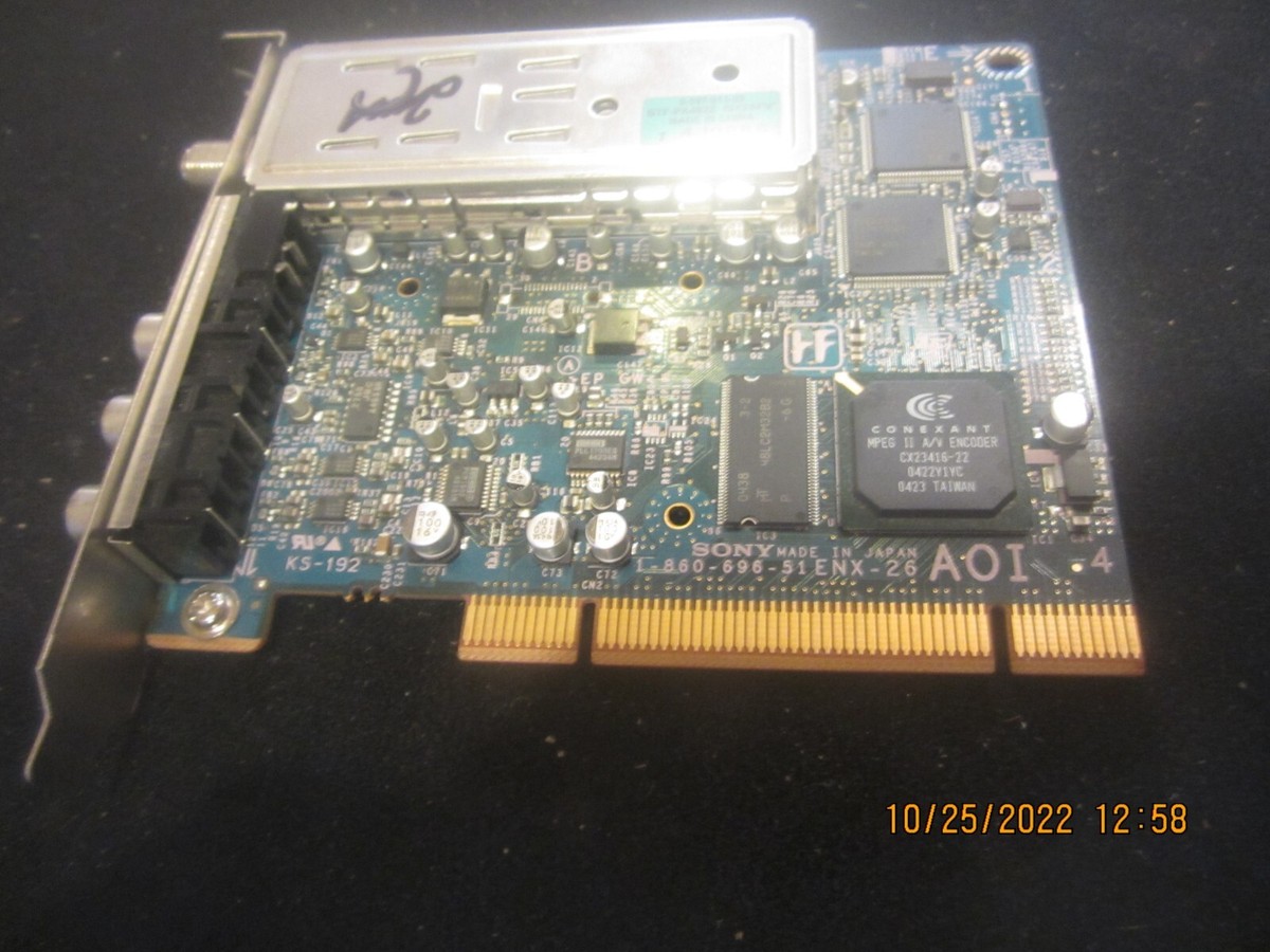 Sony PCVA-IMB5A ENX-26 BTF-PA402Z PCI Video Capture Card