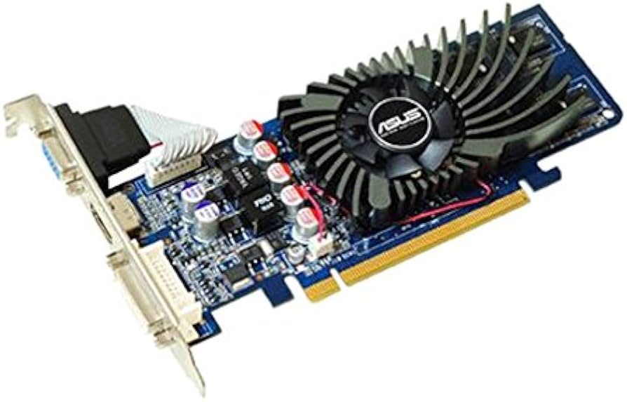 Lot of 2 Asus GeForce 9400GT 512MB PCI-E 2.0 HDCP HDMI DVI VGA Video Card *