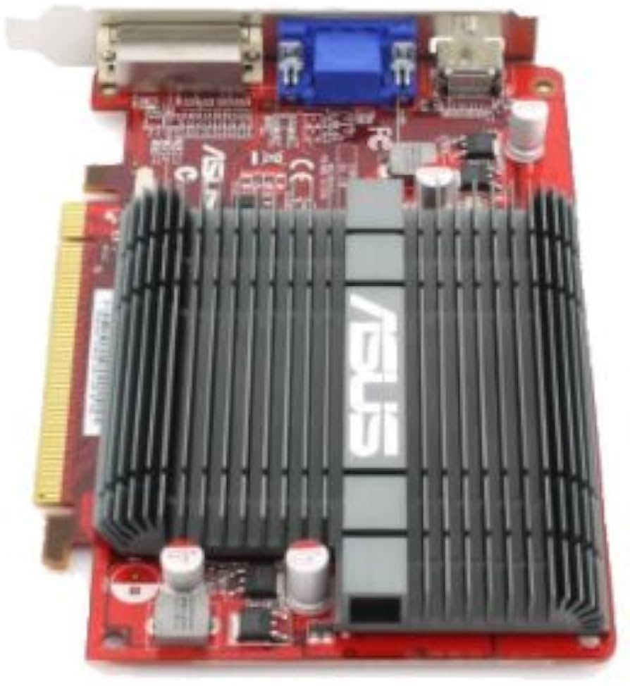 ASUS Radeon HD 5450 DirectX 11 SILENT/DI/1GD2 1GB 64-Bit DDR2 Video Card *