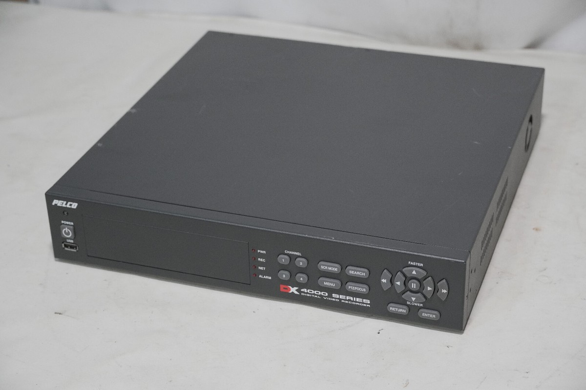 Pelco DX4000 Series Digital Video Recorder DX4004-250 =#