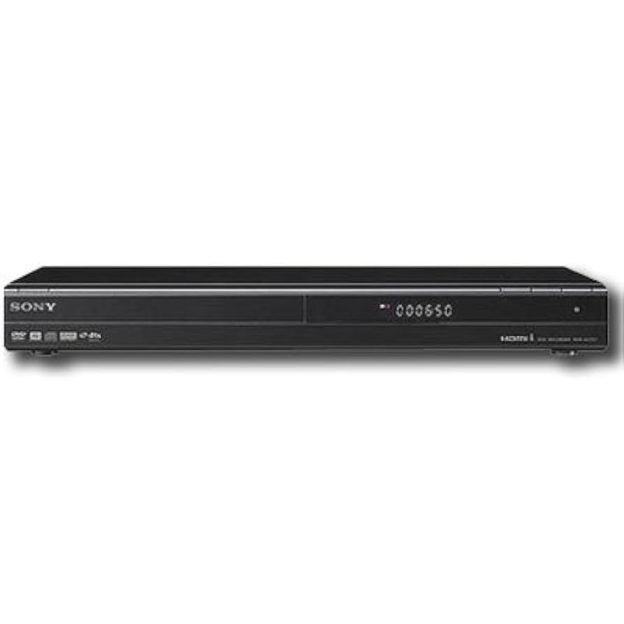 Sony RDR-GX257 Recordable DVD Player with HDMI Upscaling, Black