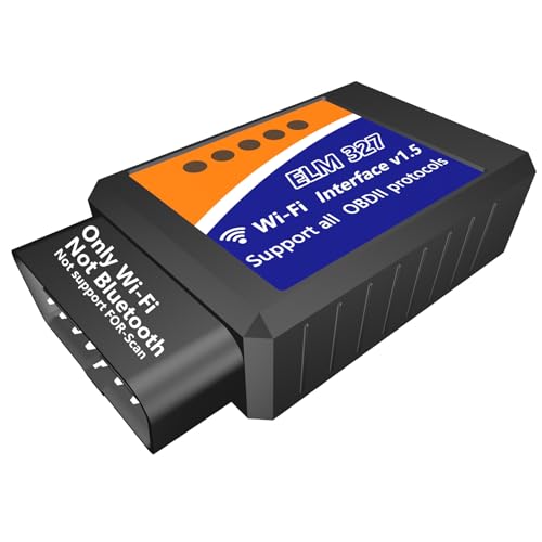 OBD2 WIFI ELM327 V 1.5 Scanner for iPhone IOS /Android Auto OBDII OBD 2 ODB II E