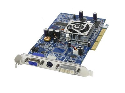 ATI Radeon 9200 Gigabyte Graphics Card- GV-R92128DH