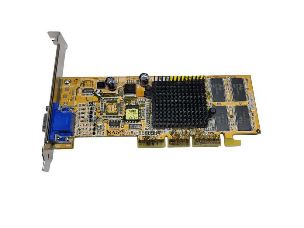 Asus V7100pro64 Nvidia Geforce2 Mx400 64mb Sdram 64-bit Agp 2x/4