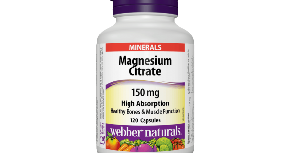Webber Naturals Magnesium Citrate 150mg