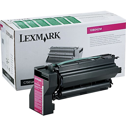 Lexmark 10B042M Magenta Toner Cartridge