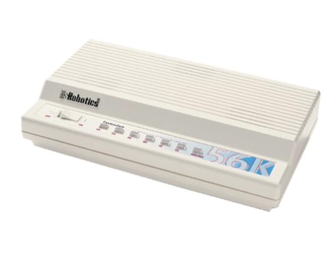 U.S. Robotics 005686-03 56K V.90 External Fax Modem Dial Up RJ11