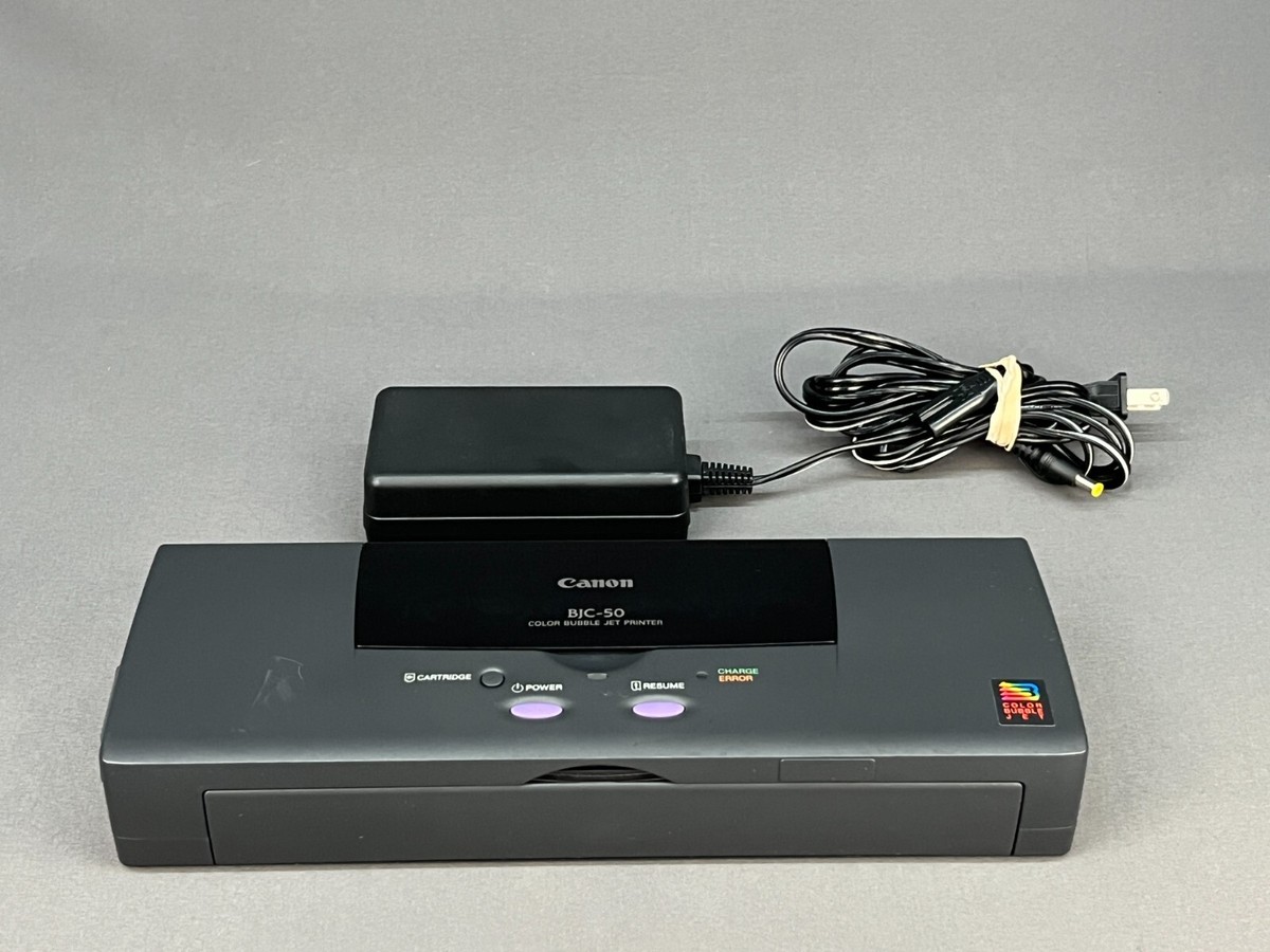 Canon BJC-50 Color Bubble Jet Printer