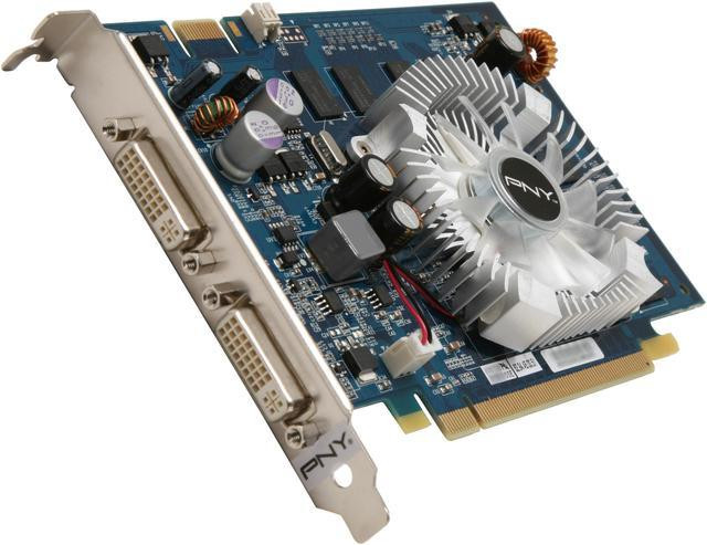 PNY NVIDIA GeForce 9500GT VCG951024GXPB 512mb DDR2 SDRAM PCI Exp