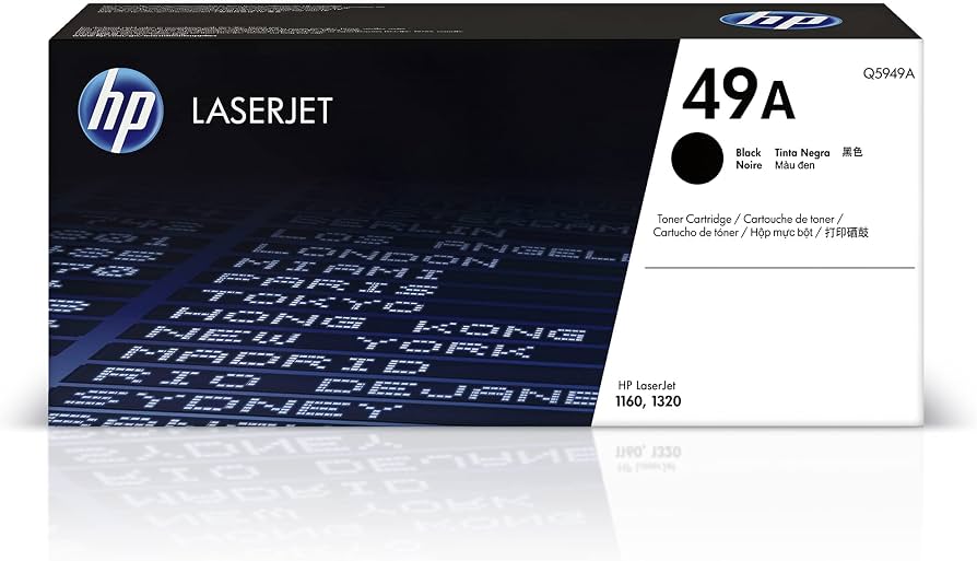 HP Q5949A (15A) Black Toner Cartridge Info Laser