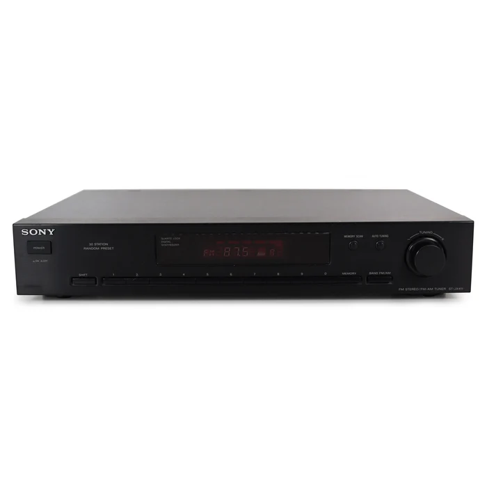 SONY ST-JX411 FM STEREO AM/FM DIGITAL TUNER QUARTZ HOME AUDIO WITH 30 PRESETS
