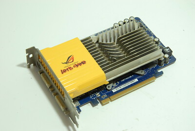 ASUS EN8600GT SILENT/HTDP/512M HTDP 512MB PCIE 540MHz DVI HDTV 128 bit 512MB DDR3 Graphics Card