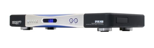 Monster Empowered PowerCenter EP 2450 with IR Control and Distribution and Clean Power Stage 2 7 Surge-Protected, Color-Coded Outlets (MP EP IR 2450) (Discontinued by Manufacturer)