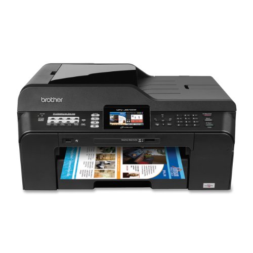 Brother MFCJ6510DW Wireless Color Photo Printer with Scanner, Copier & Fax