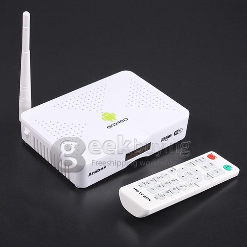 Arabic IPTV Box,450 Plus Free Arabic Channel TV Box, Android 4.0 WiFi HDMI Smart Mini PC TV Box with Free