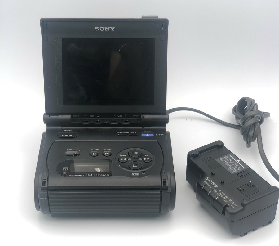 Sony GV-S50 8mm Video8 Hi8 Video Walkman - NTSC - VGC