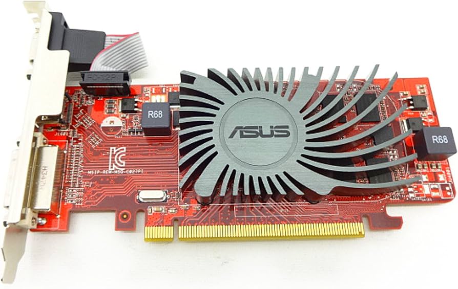 Asus ATI Radeon HD6450 Silence 1 GB DDR3 VGA/DVI/HDMI Low Profil
