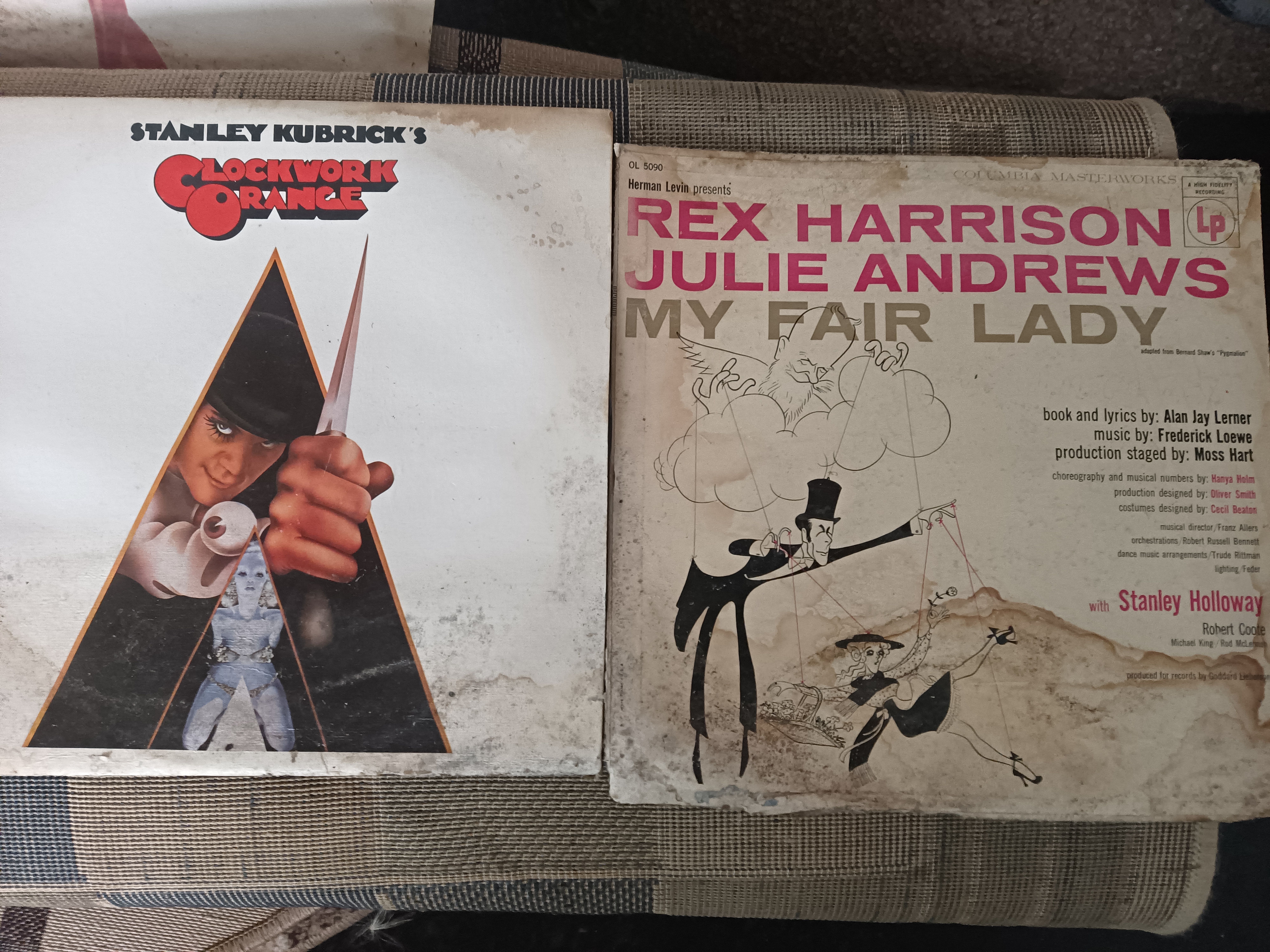 8 VINYL RECORDS  Original Pressings Rare Soundtracks Indigenous Art Calendar