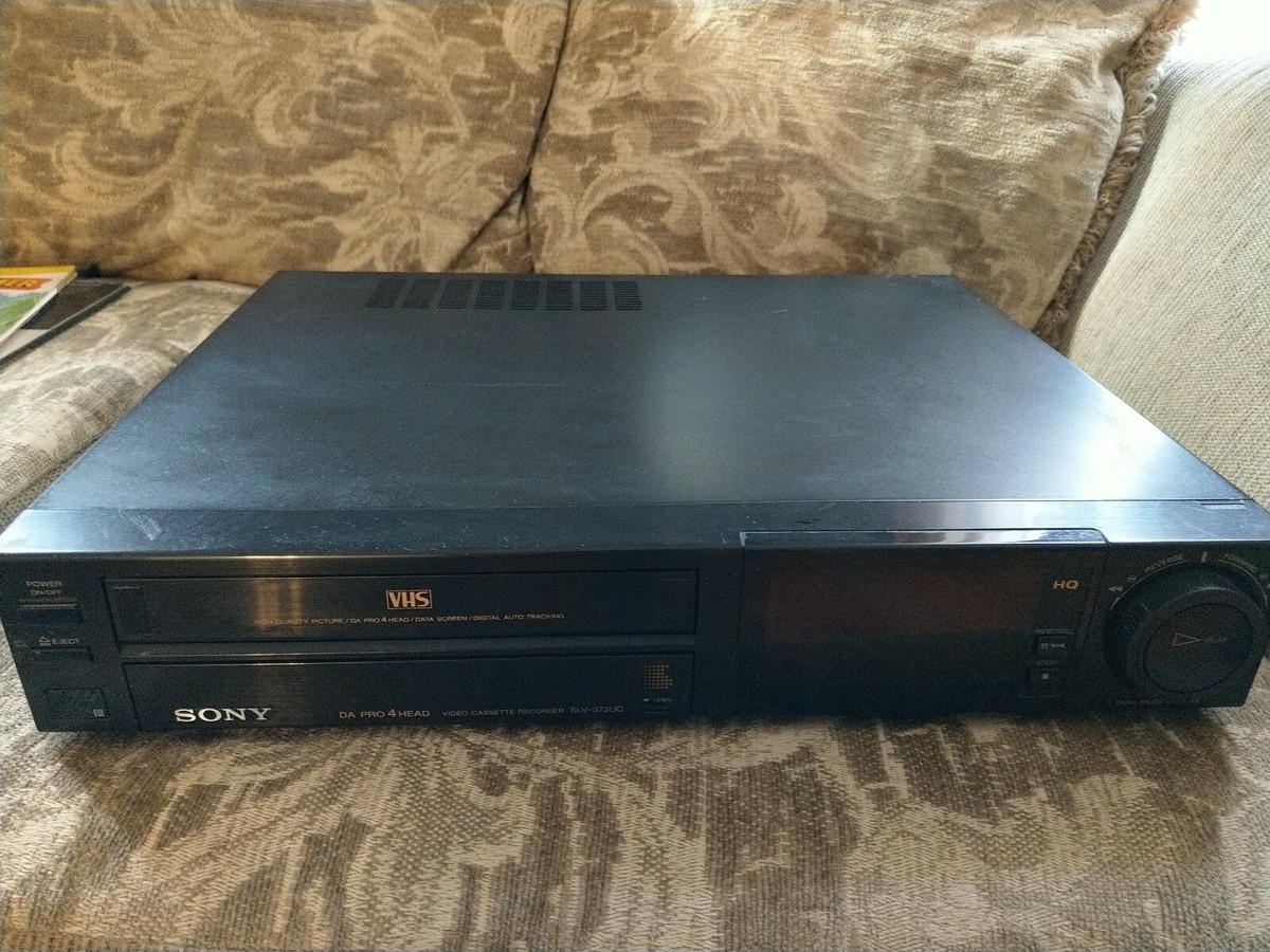 Sony Video Cassette Recorder SLV-373UC DA Pro 4 Head VHS VCR@