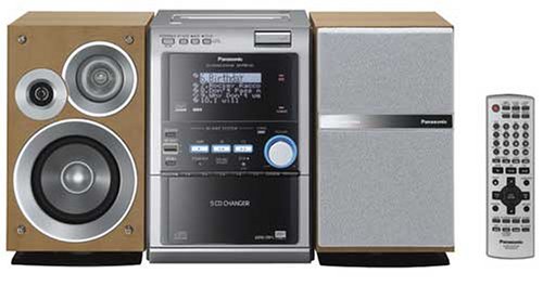 Panasonic SC-PM71SD MP3 SD Micro System with 5-CD to SD Recording (Discontinued by Manufacturer)