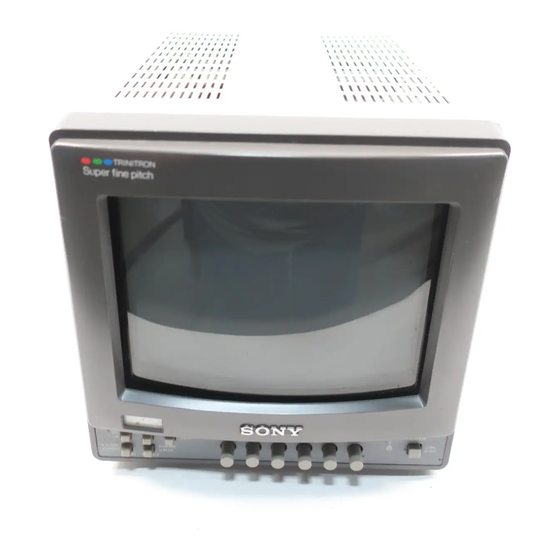 Sony PVM-8220 8" CRT Broadcast Monitor Professional Retro