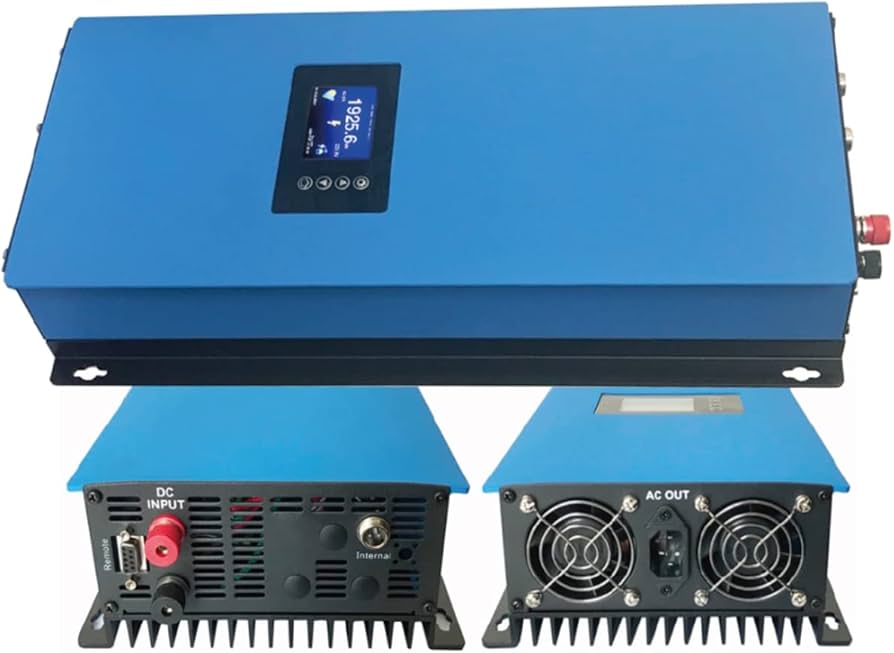 Free Shipping 20-40V DC To AC110V Intelligent Power solar grid tie inverter Inverter 1000W