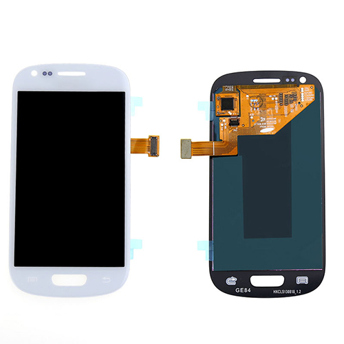 Touch Screen LCD Outer Glass Lens Digitizer Front Glass FOR Galaxy S3 mini i8190 White+Tools+1pcs Screen Protector Film