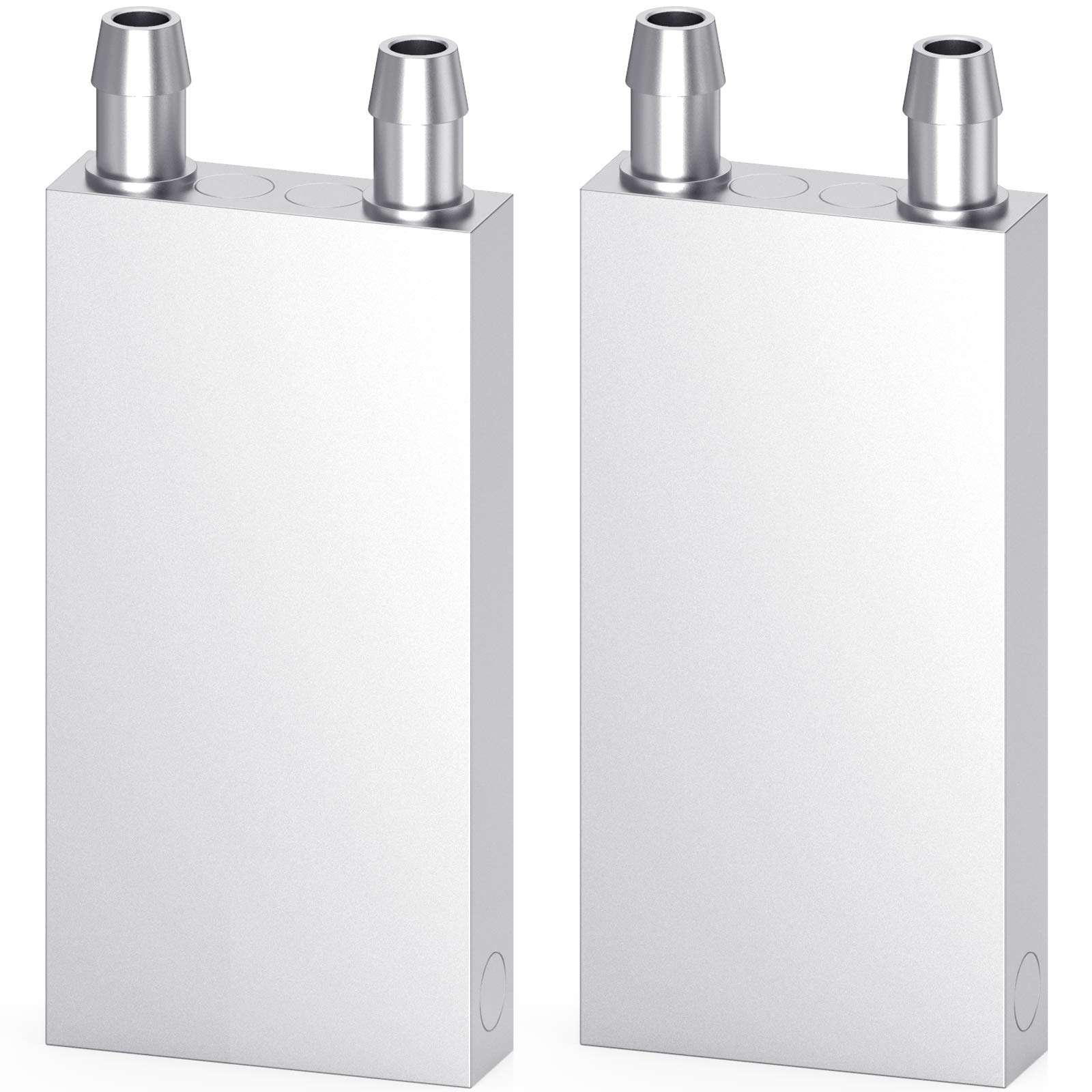 2017 Aluminium Water Cooling Block 122x41x12mm Heatsink Block Liquid Cooler For CPU GPU Laser Head Industrial Control Cabinet