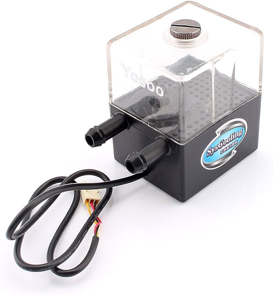 New 150ml SC-300T DC 12V Ultra-Quiet Water Pump Tank For Computer CPU Liquid Cooling System Cooler C26
