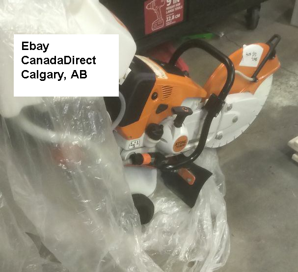 Stihl TS800 2 stroke Concrete Saw with Trolley